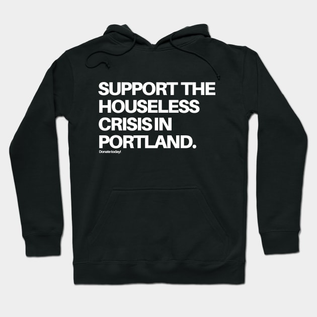 STOP HOUSELESS CRISIS Hoodie by empowerME